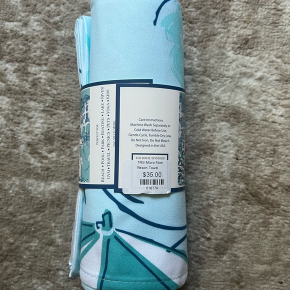 The Royal Standard Santorini Shores Beach Towel - Picture 4 of 5